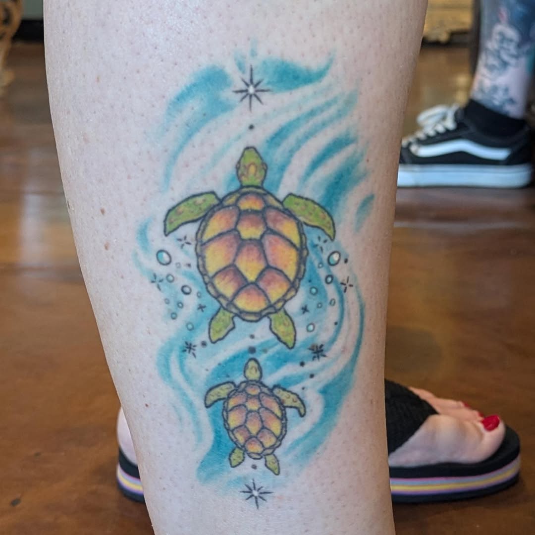 Tattoo by @ravenfm_ink — watercolor
