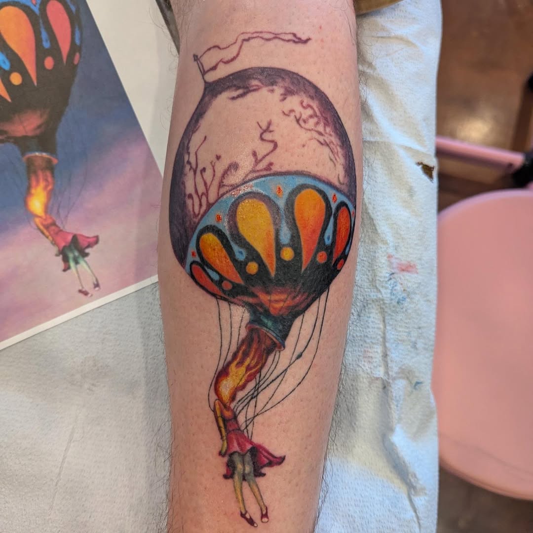 Tattoo by @ravenfm_ink — surrealism