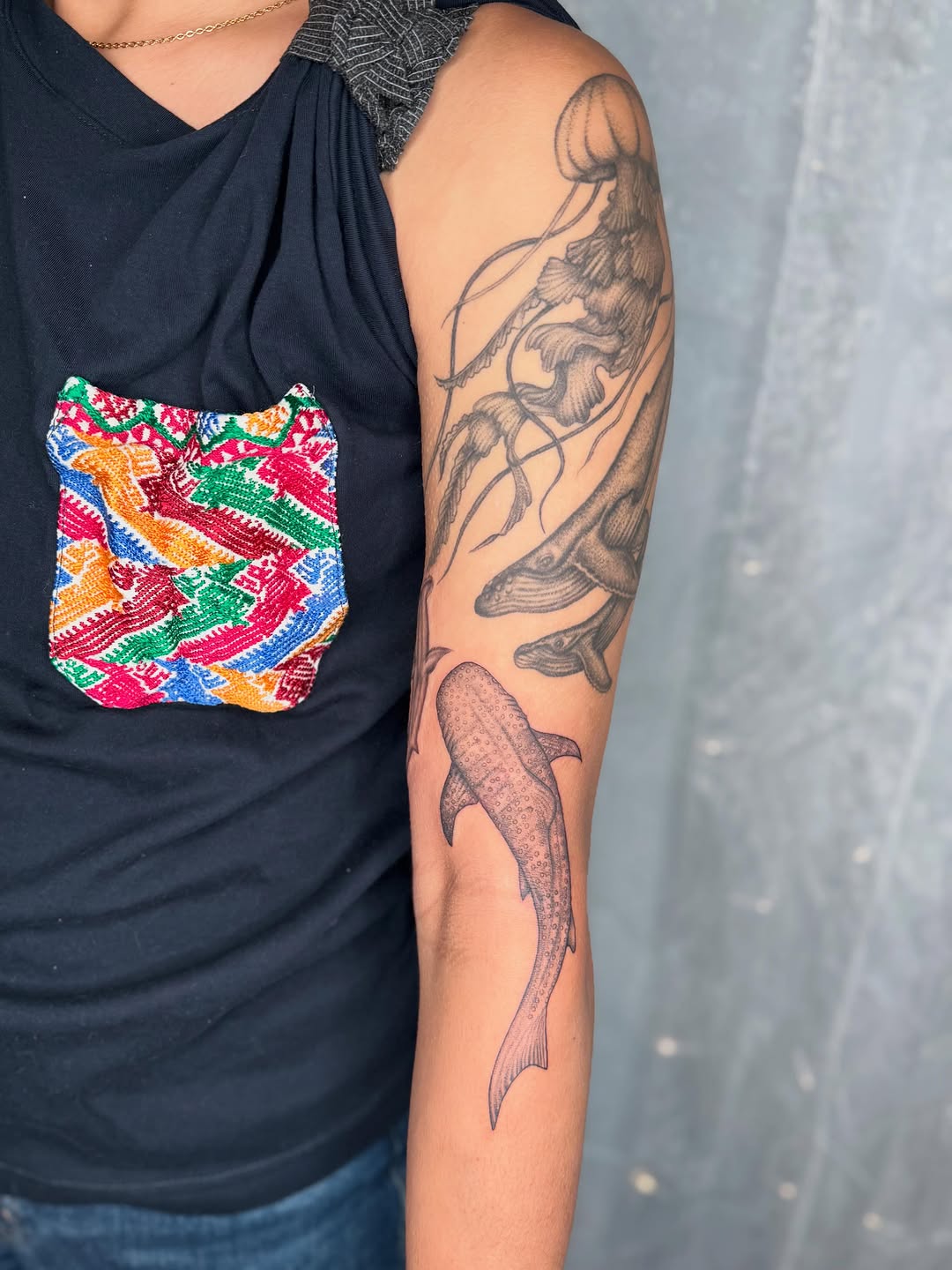 Tattoo by @promethearising — black_and_grey, realism