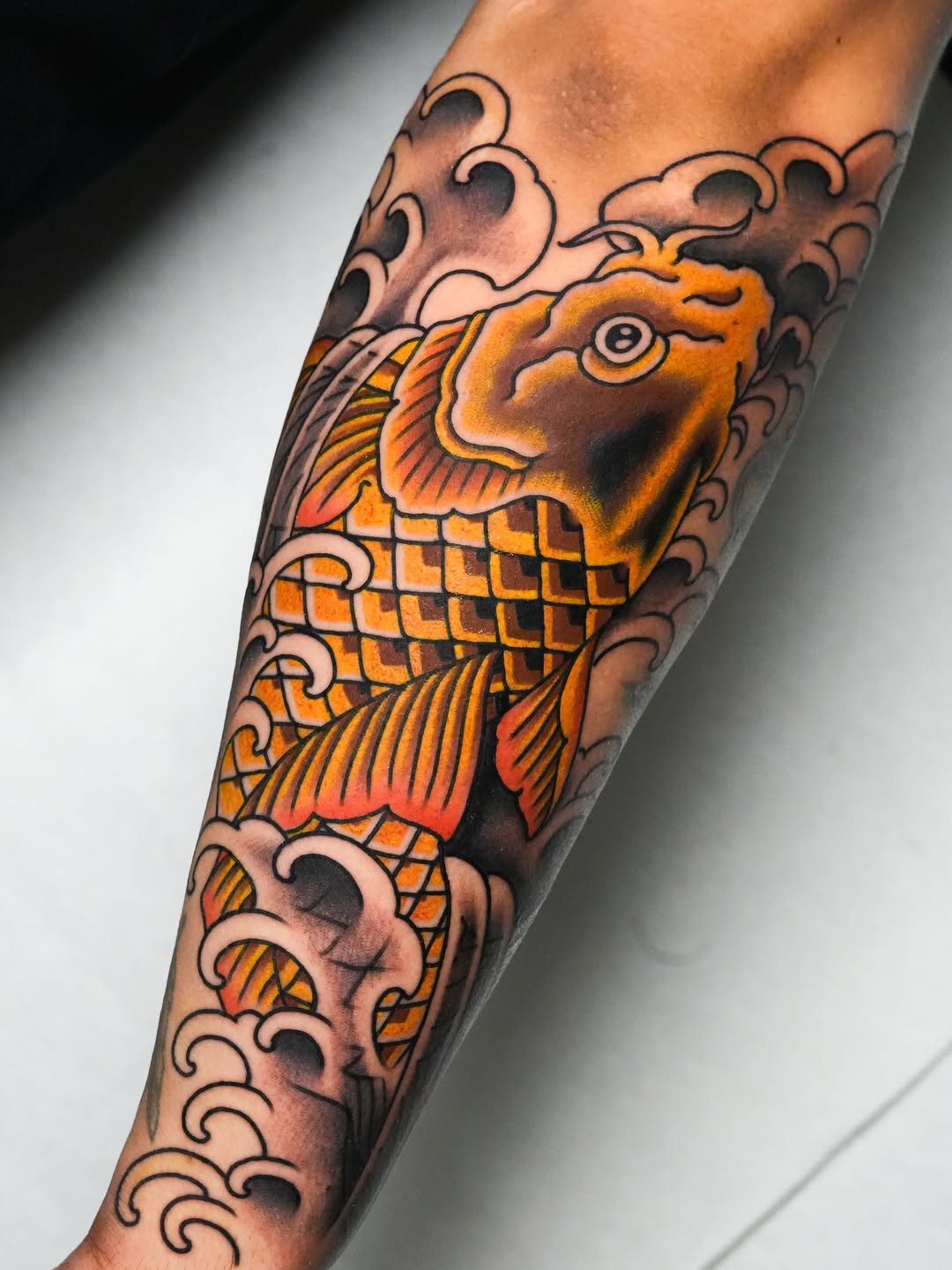 Tattoo by @robinson.tattoo โ japanese_irezumi