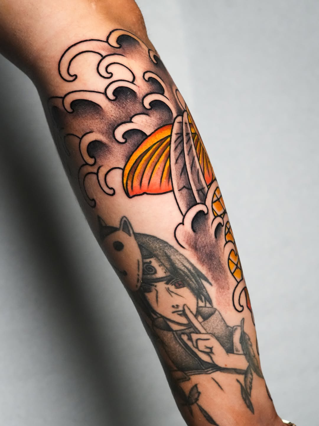 Tattoo by @robinson.tattoo โ japanese_irezumi, anime
