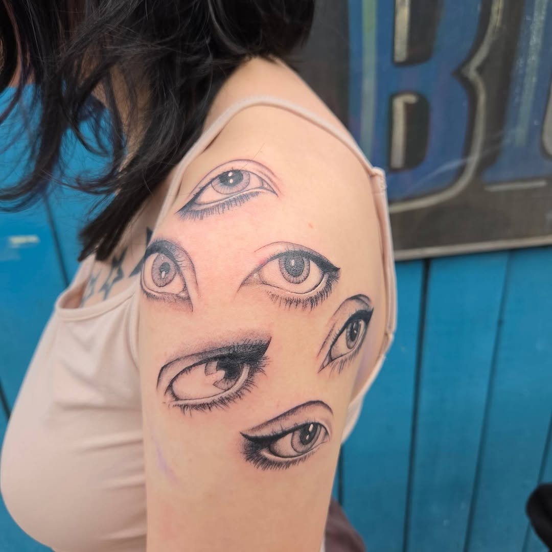 Tattoo by @chainveil.tattoo — illustrative, black_and_grey