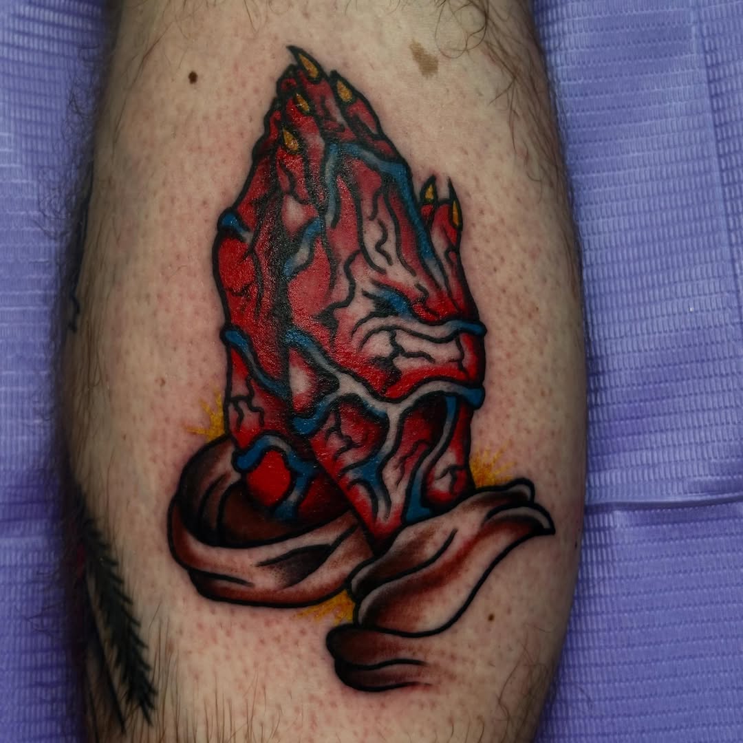 Tattoo by @weepingolive — american_traditional, illustrative