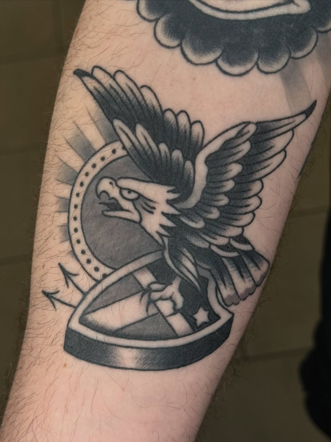 Tattoo by @yuriabreutattoo β american_traditional, black_and_grey