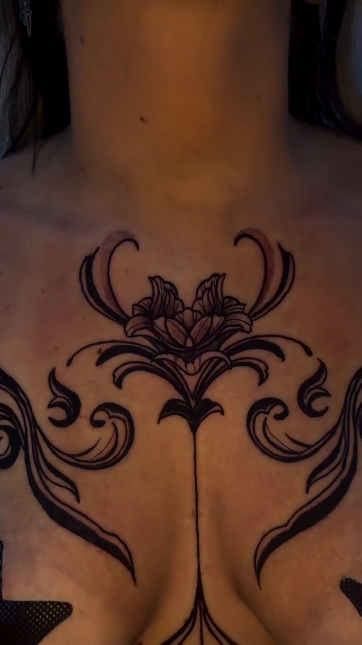 Tattoo by @hafutattoo β ornamental, black_and_grey