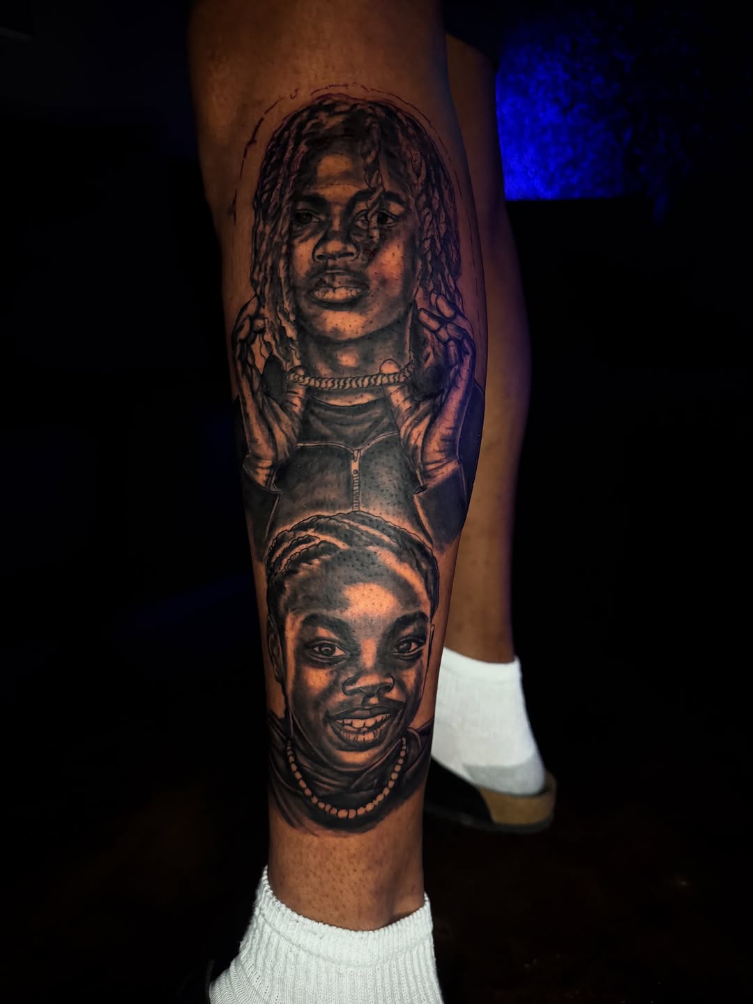 Tattoo by @tattsby0b — realism, black_and_grey