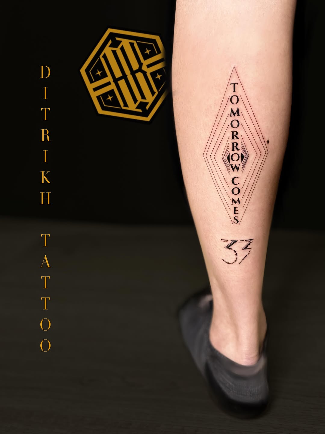 Tattoo by @ditrikh_tattoo — fine_line, lettering_script