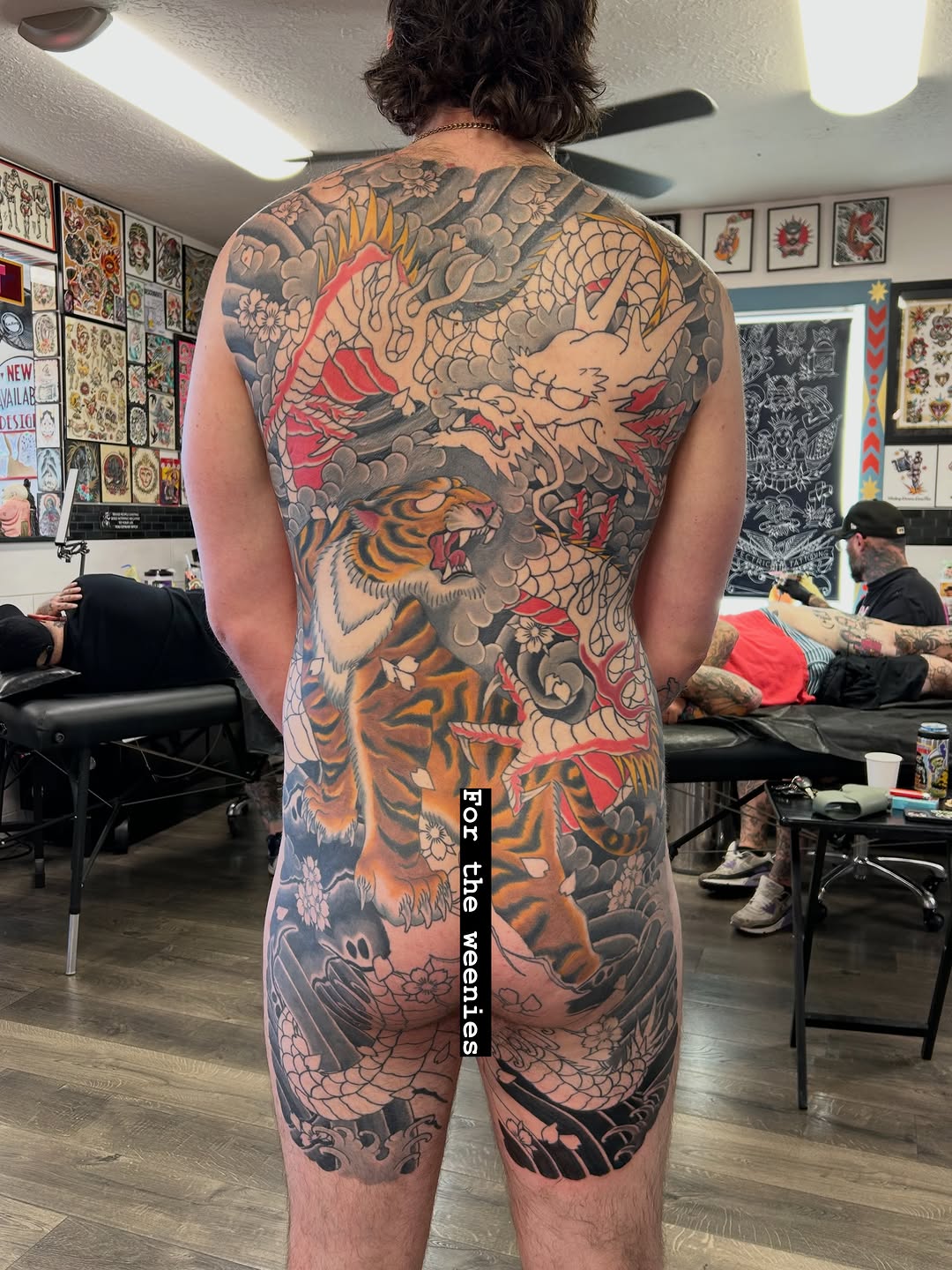 Tattoo by @yogithebeartattoo — japanese_irezumi, black_and_grey