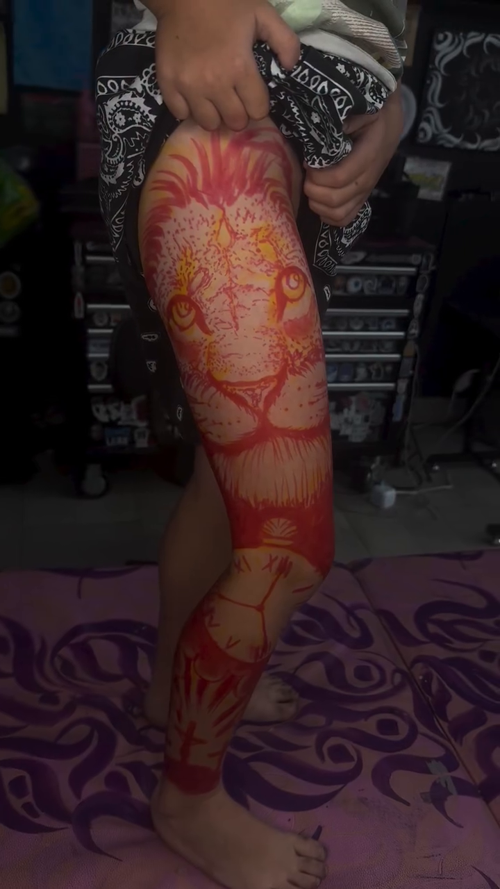 Tattoo by @big_c._tattoos — realism, japanese_irezumi