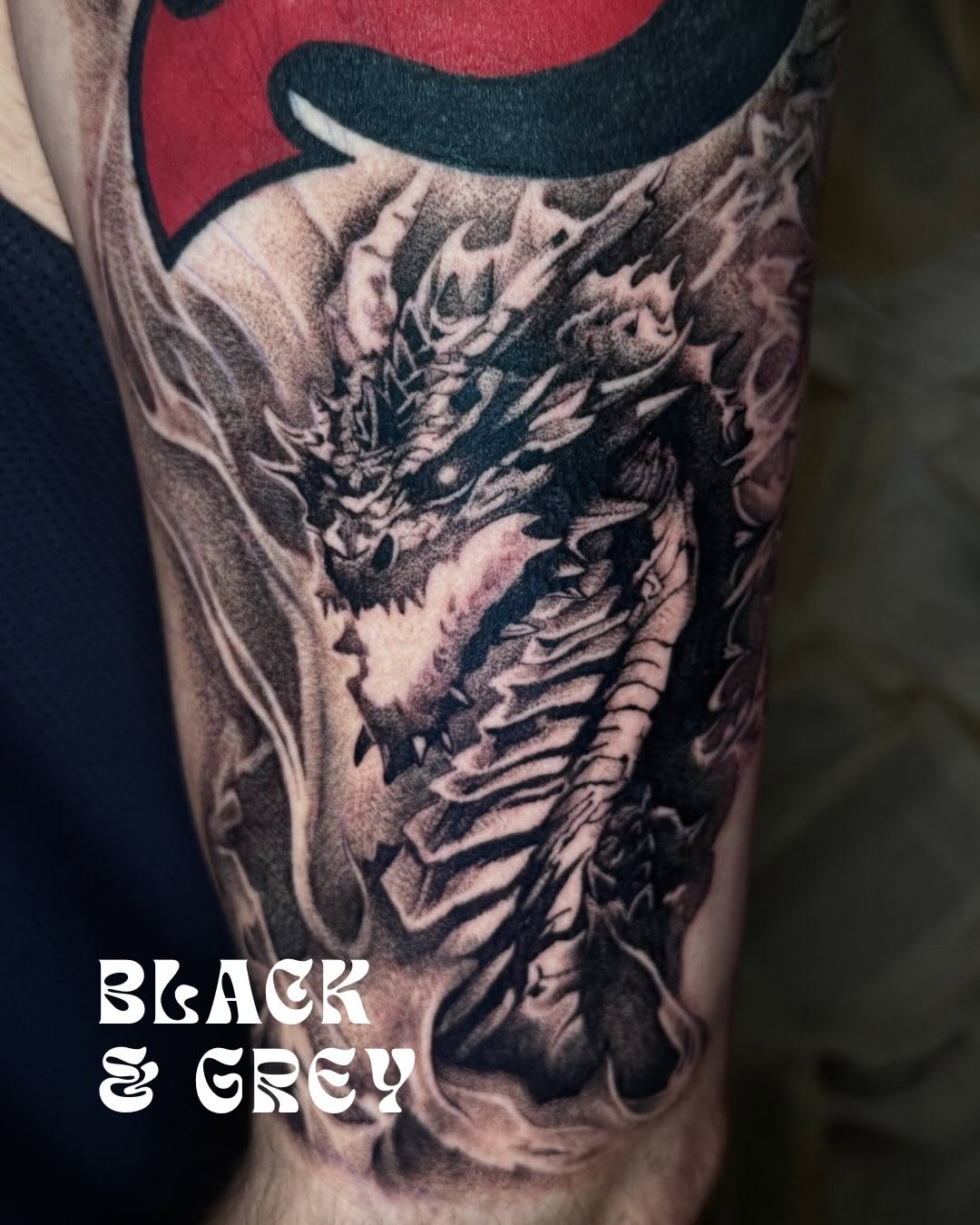 Tattoo by @nox.ternal β realism, black_and_grey