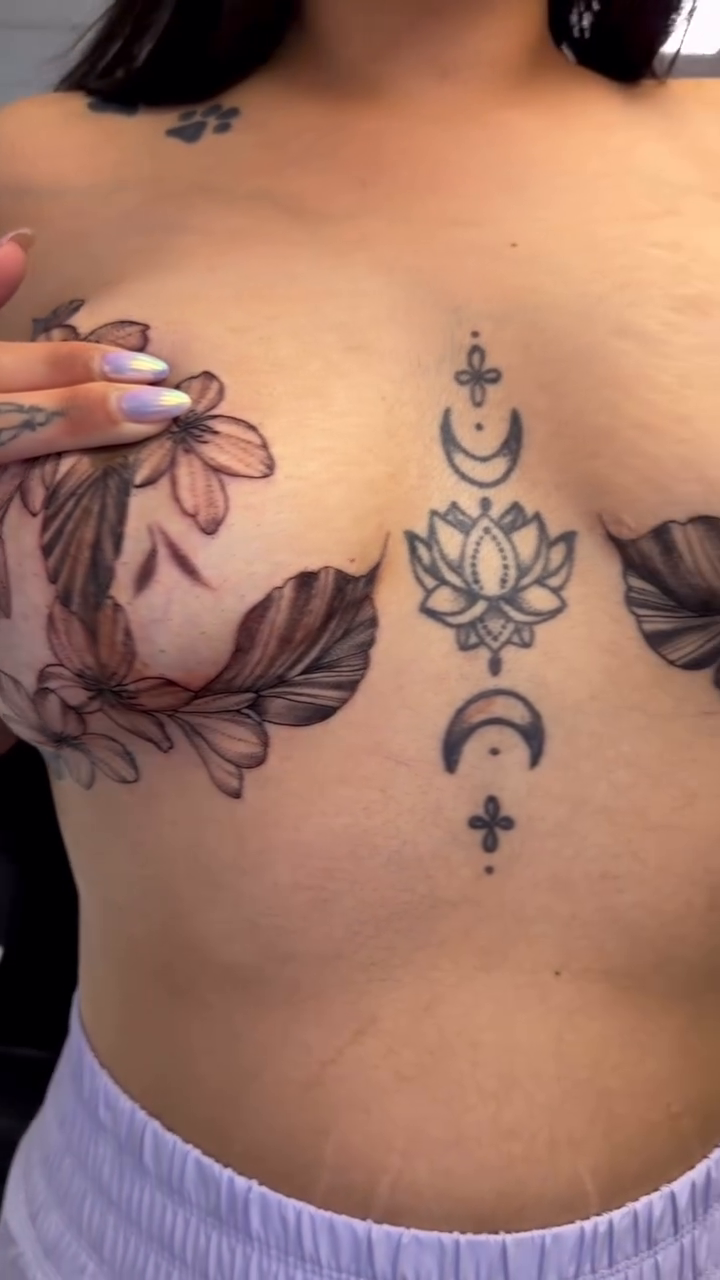 Tattoo by @tattoosbykaur โ black_and_grey