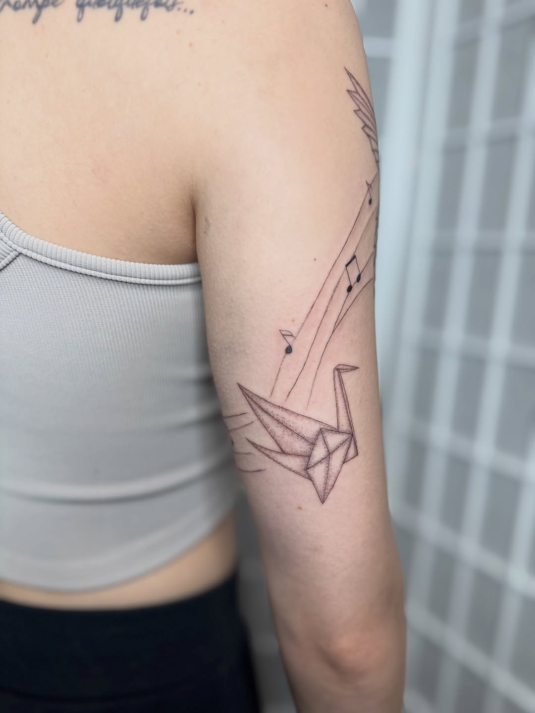 Tattoo by @dottedbydama — fine_line
