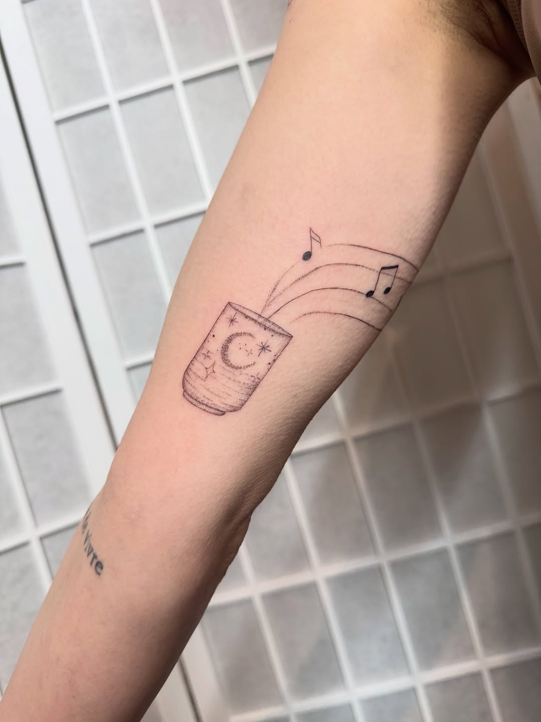 Tattoo by @dottedbydama — fine_line
