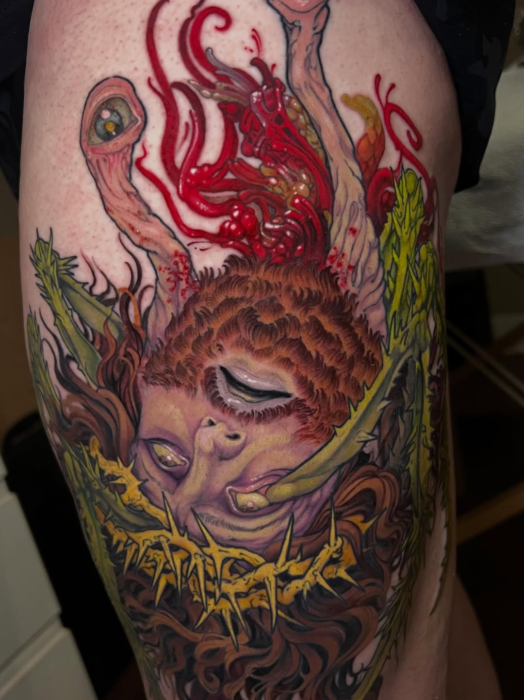 Tattoo by @tattoosbyalisha — dark_realism, surrealism