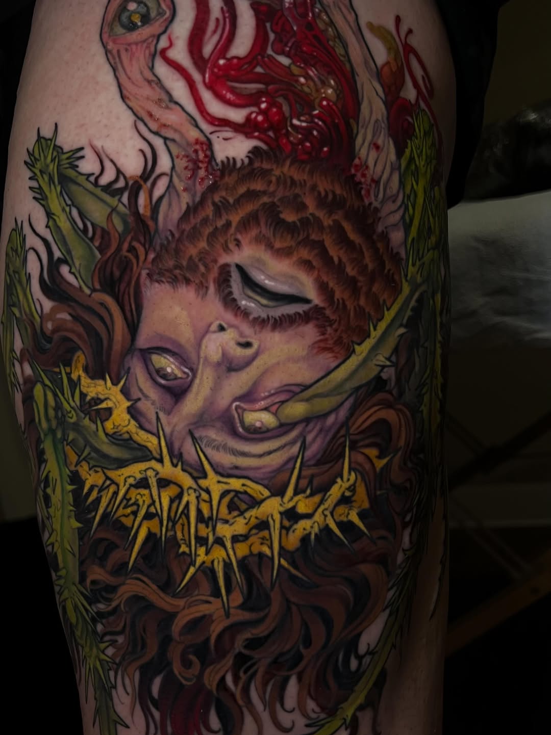 Tattoo by @tattoosbyalisha — realism, dark_realism