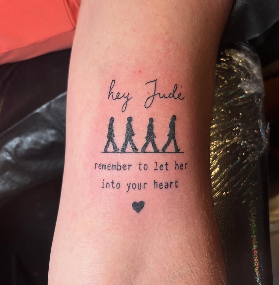 Tattoo by @destinyrosetattoos — lettering_script, fine_line