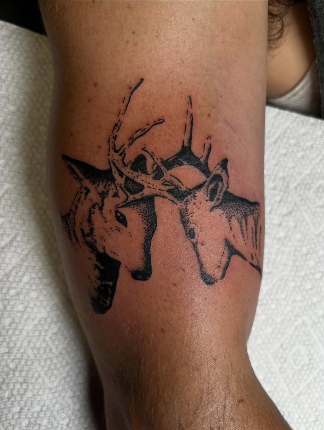 Tattoo by @lilbit.tat โ illustrative, black_and_grey