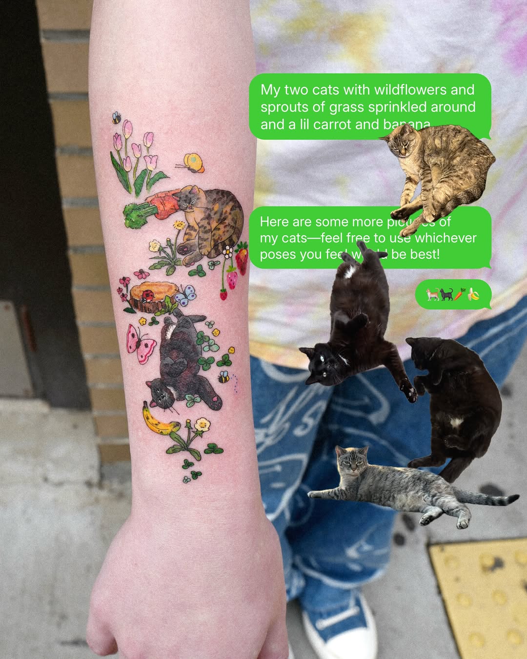 Tattoo by @dareumtattoo — watercolor
