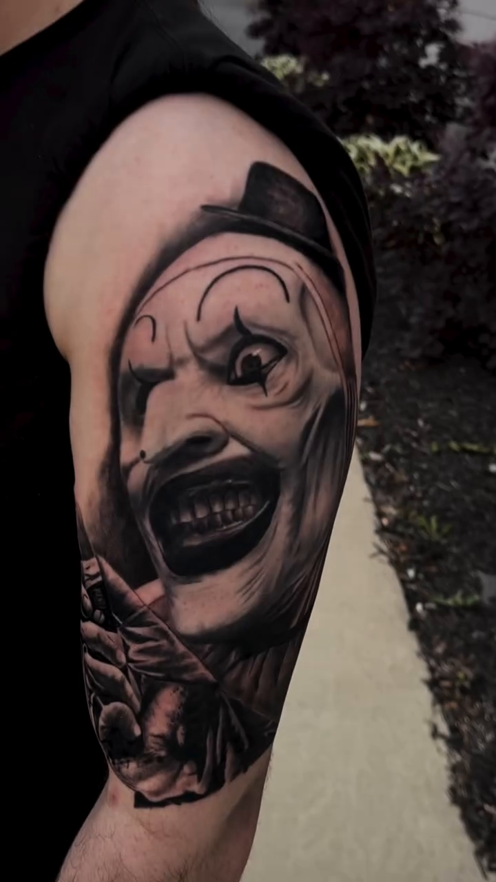 Tattoo by @brjtattoos — realism, dark_realism