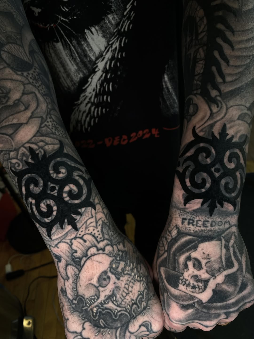 Tattoo by @scab.tailor — black_and_grey, realism