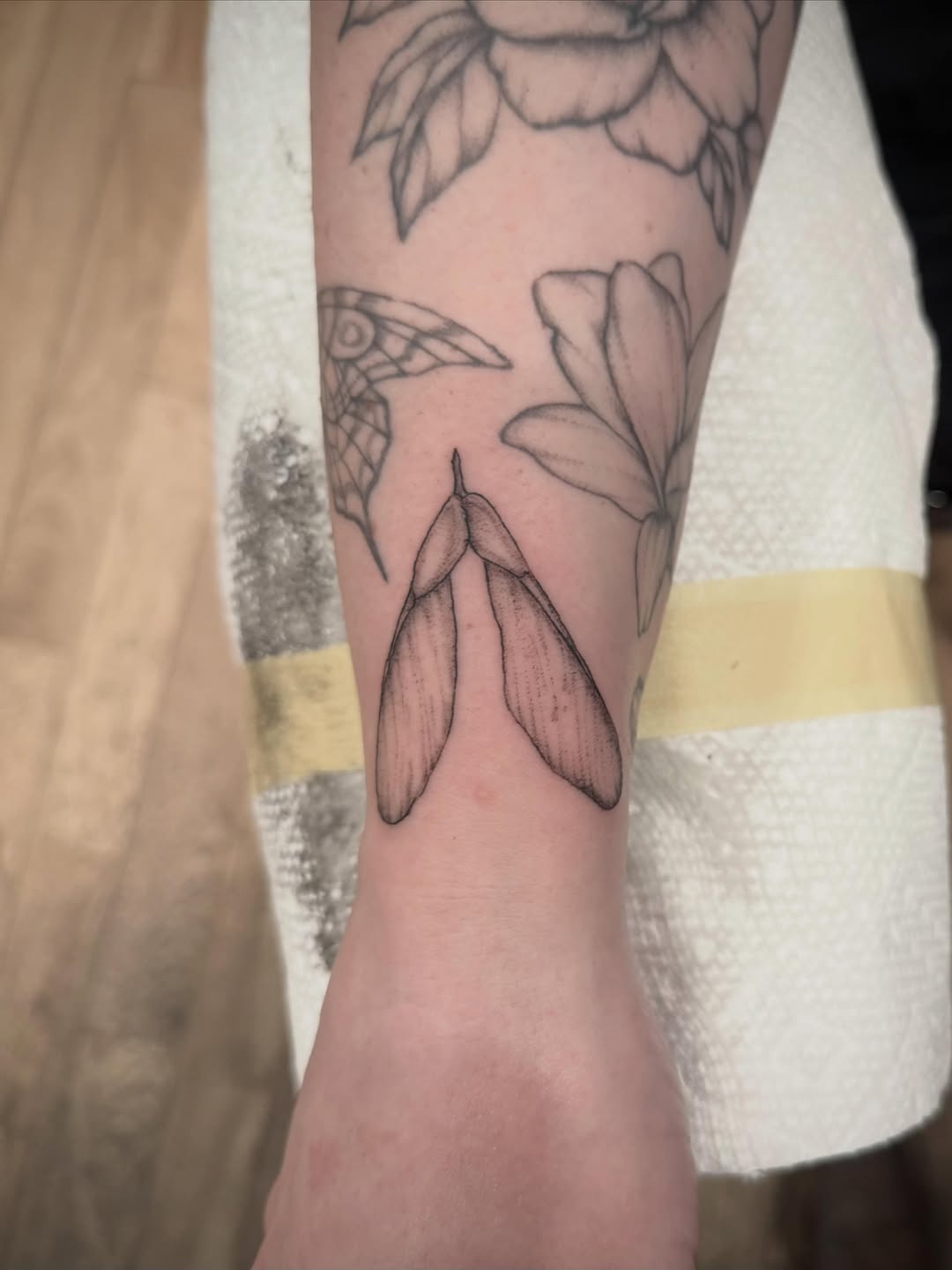 Tattoo by @scurvy_dan — black_and_grey