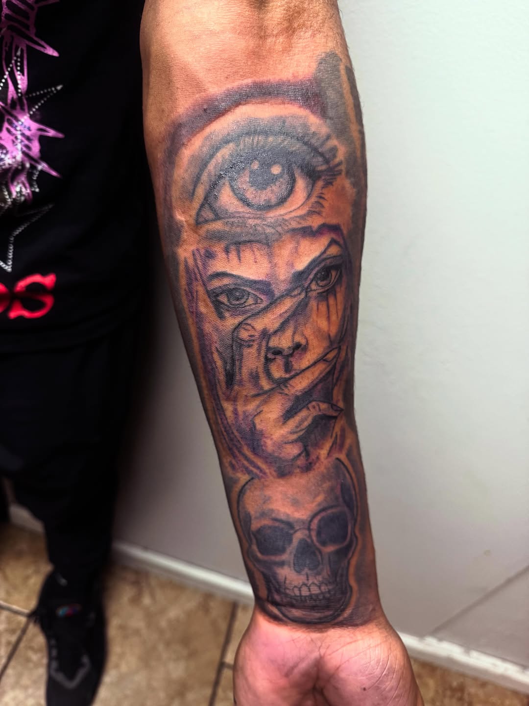 Tattoo by @fadeicewood β black_and_grey, realism