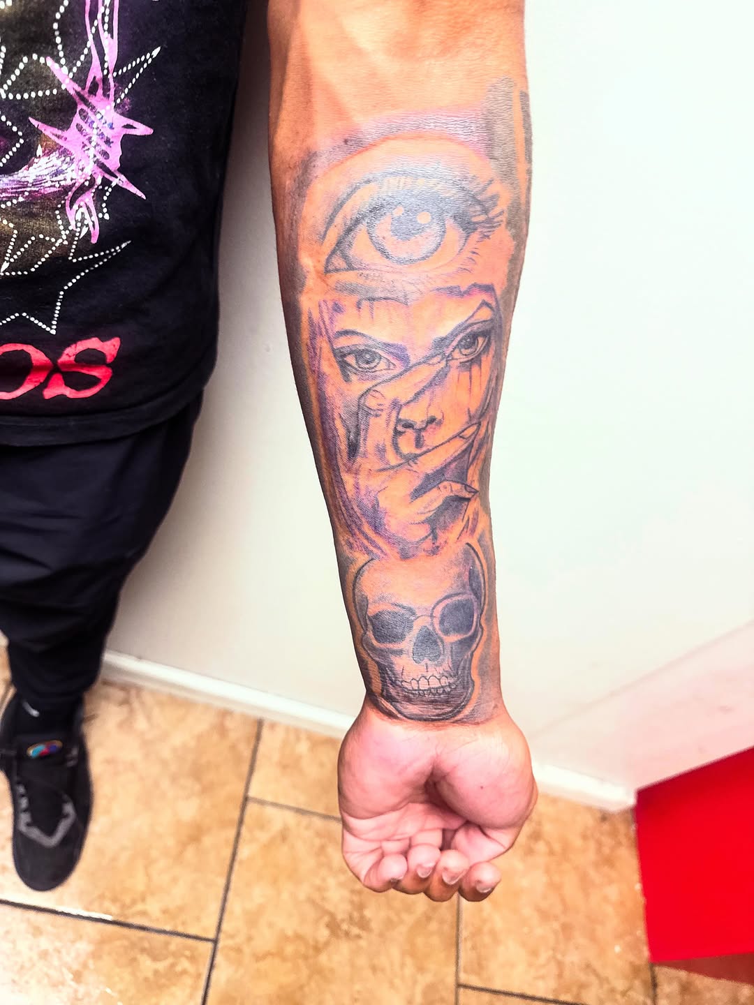 Tattoo by @fadeicewood β black_and_grey