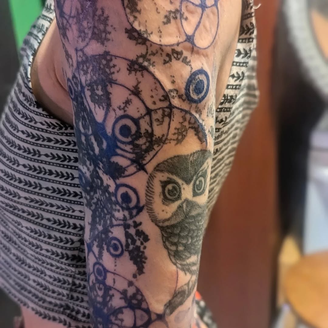 Tattoo by @sarah.pi.tattoo — black_and_grey, realism
