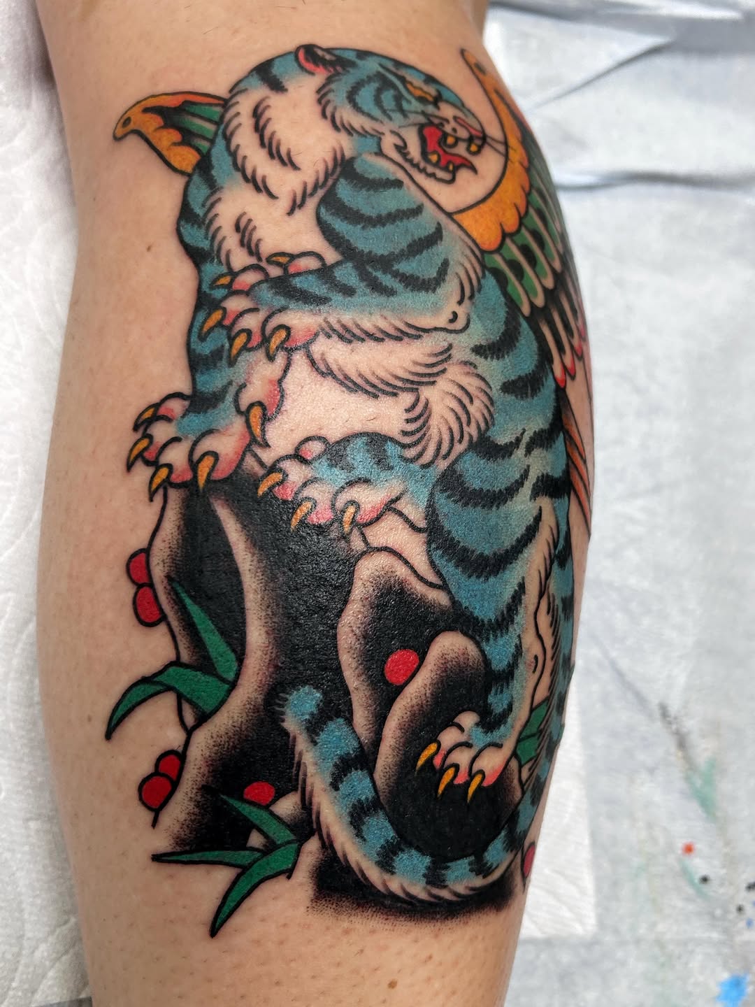 Tattoo by @jademckenzietattoo — american_traditional, japanese_irezumi