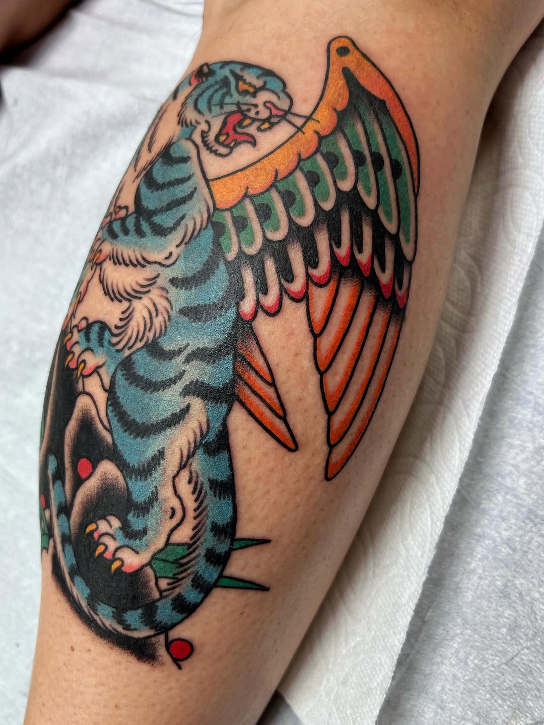 Tattoo by @jademckenzietattoo — american_traditional, illustrative