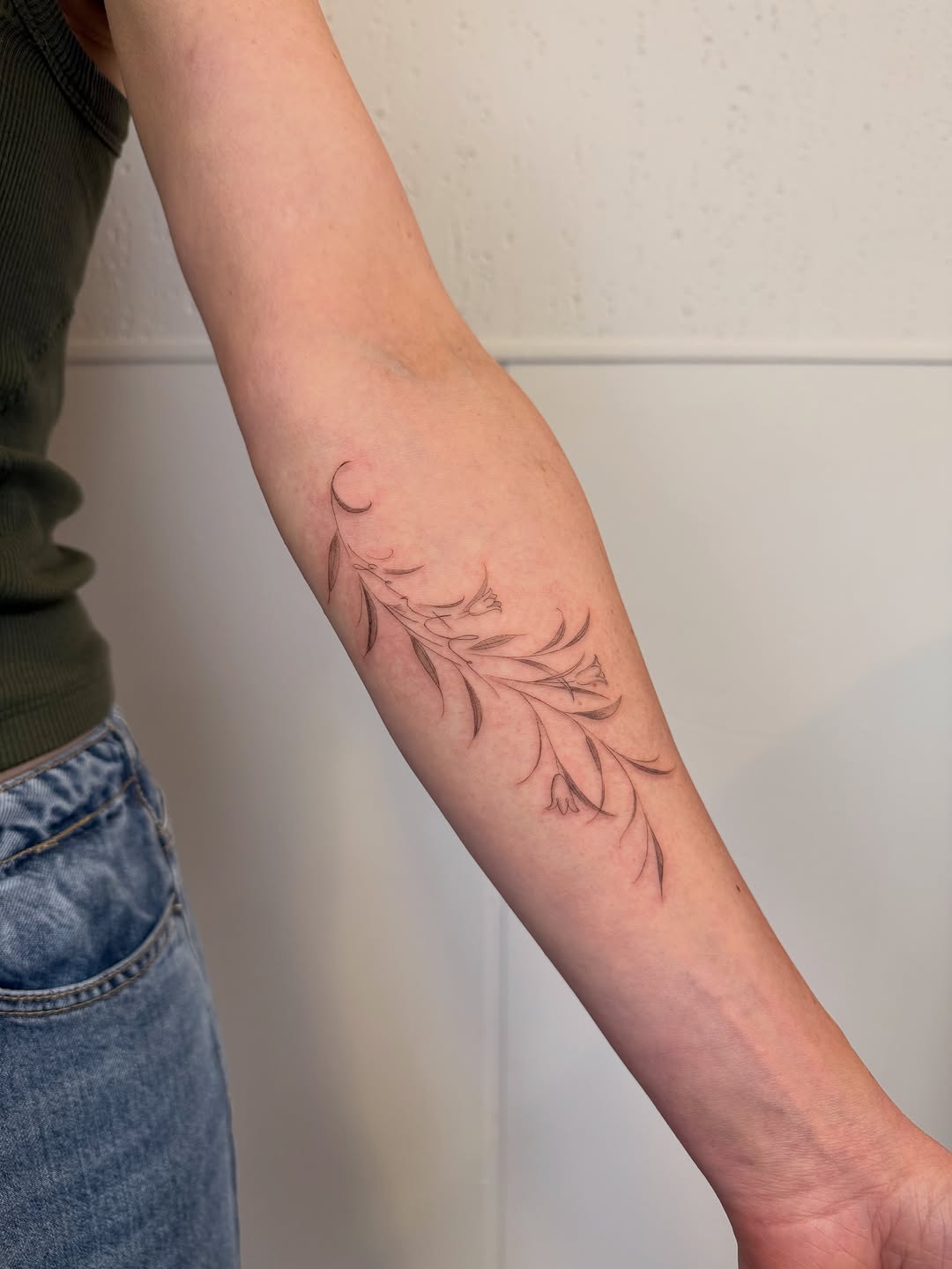 Tattoo by @justinturkus — fine_line