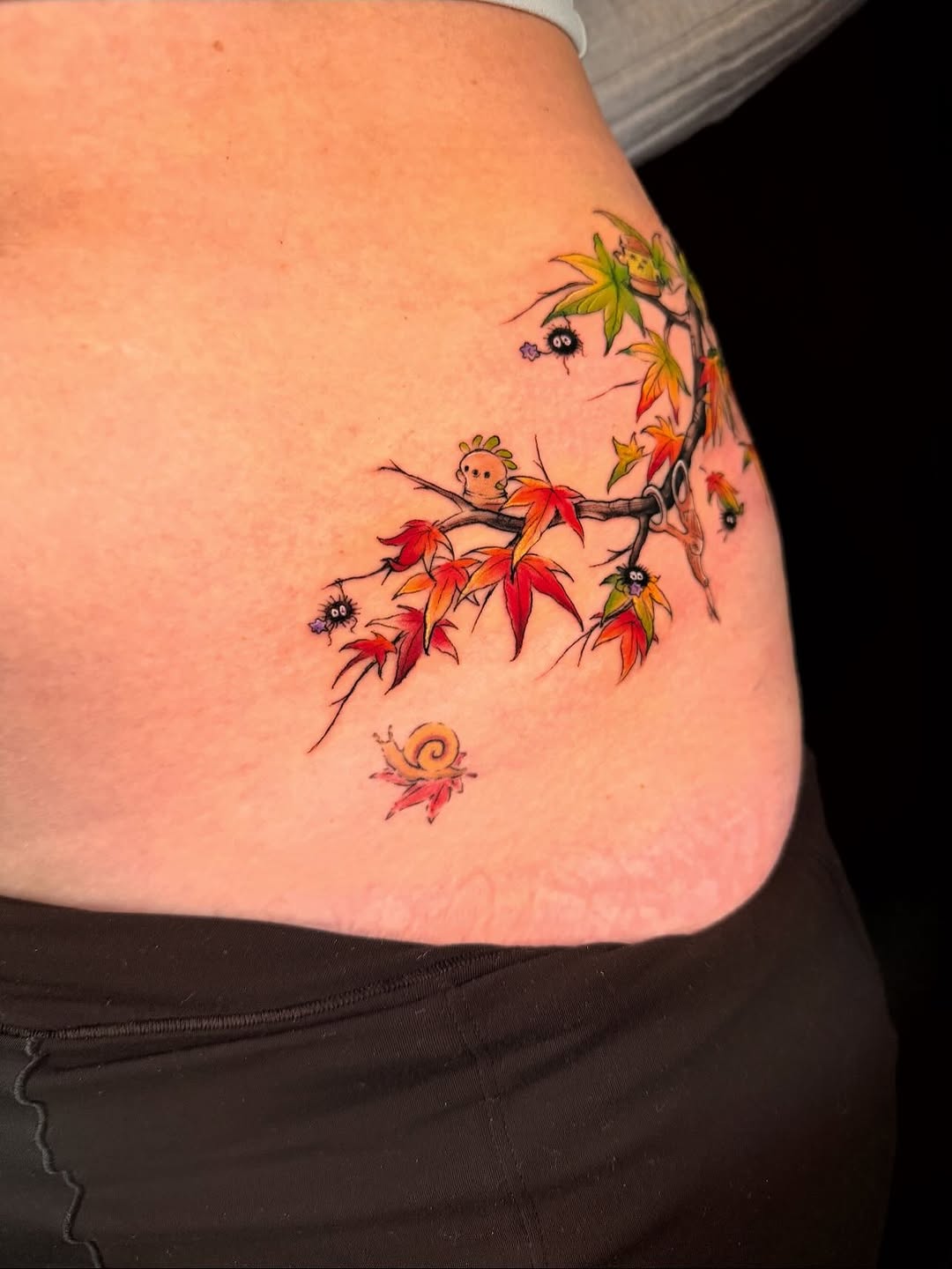 Tattoo by @tattoome_violet โ anime