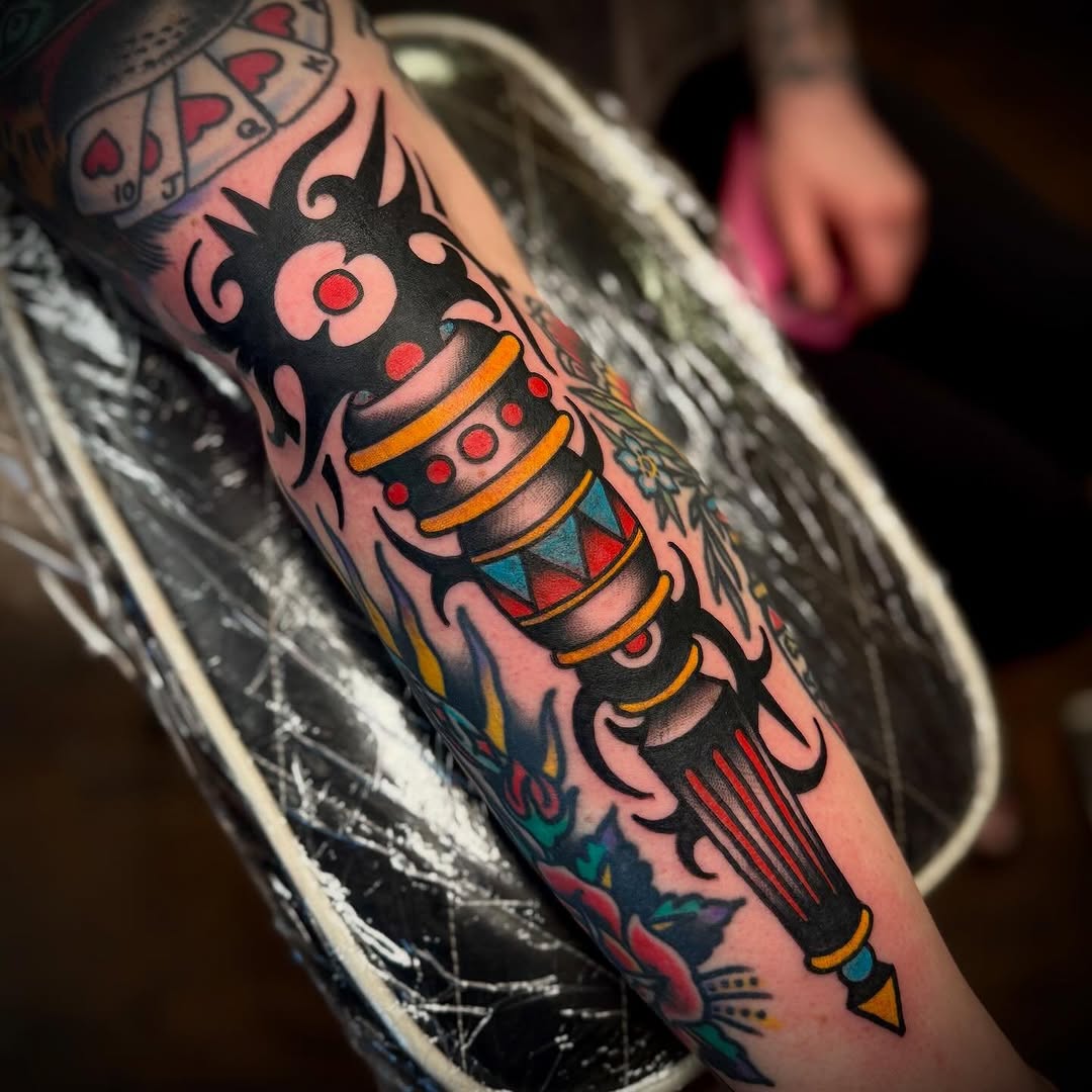 Tattoo by @troymorttattooer — american_traditional
