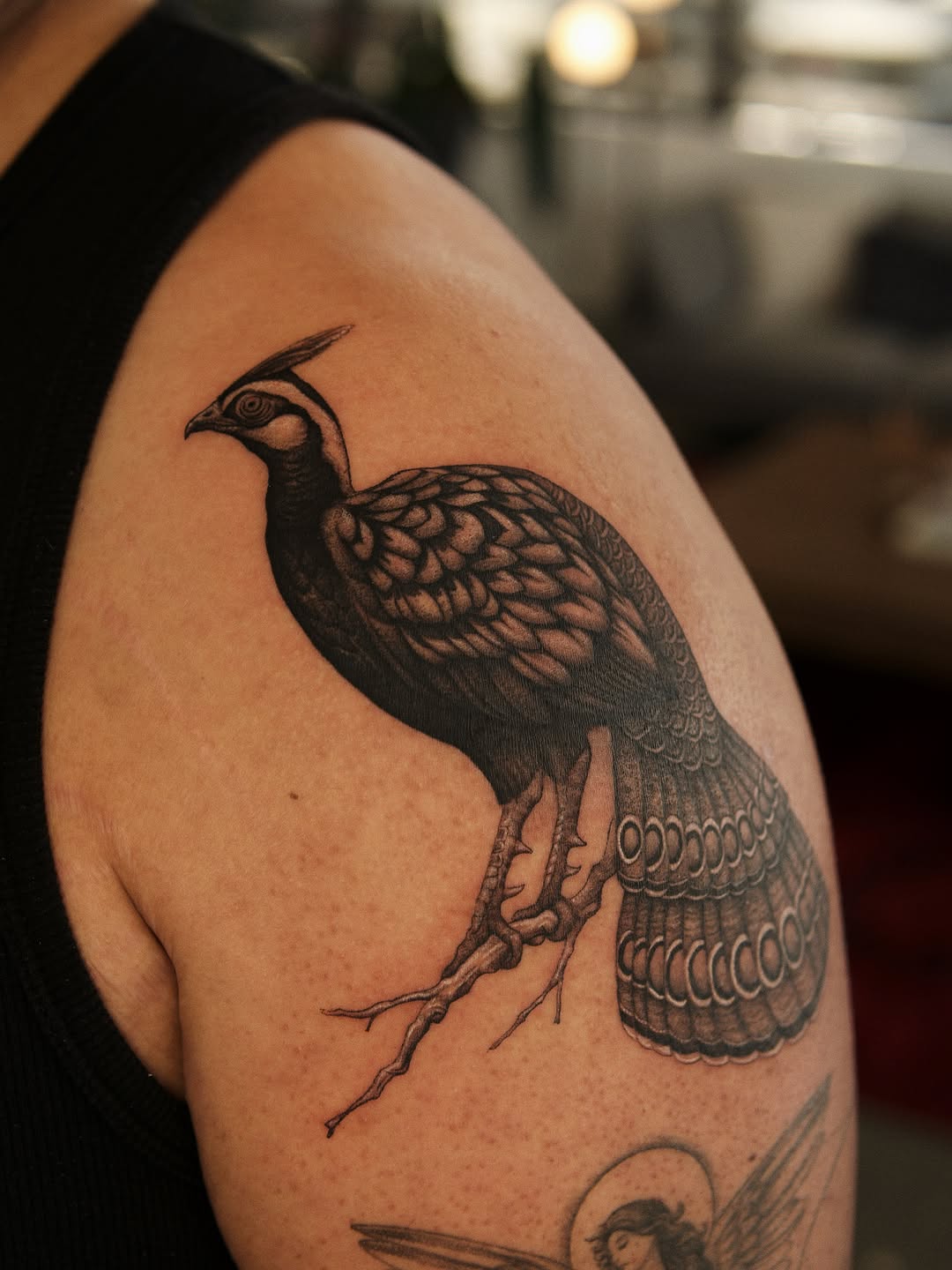 Tattoo by @quindaytattoos — black_and_grey