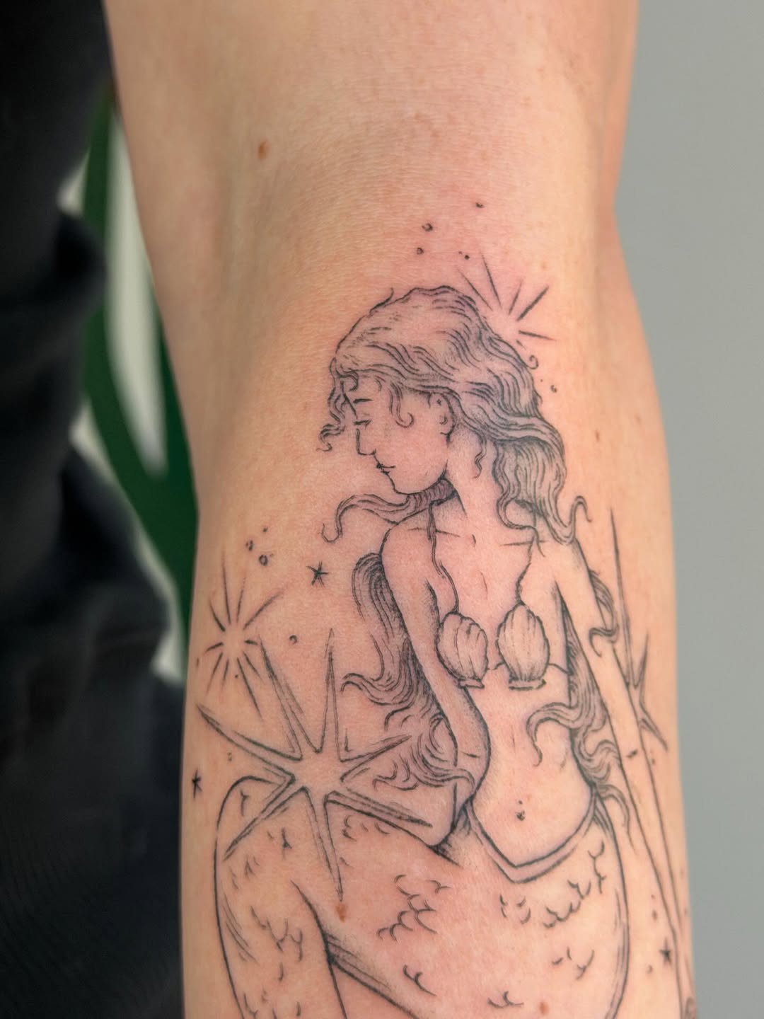 Tattoo by @honeylucktattoo — illustrative, fine_line