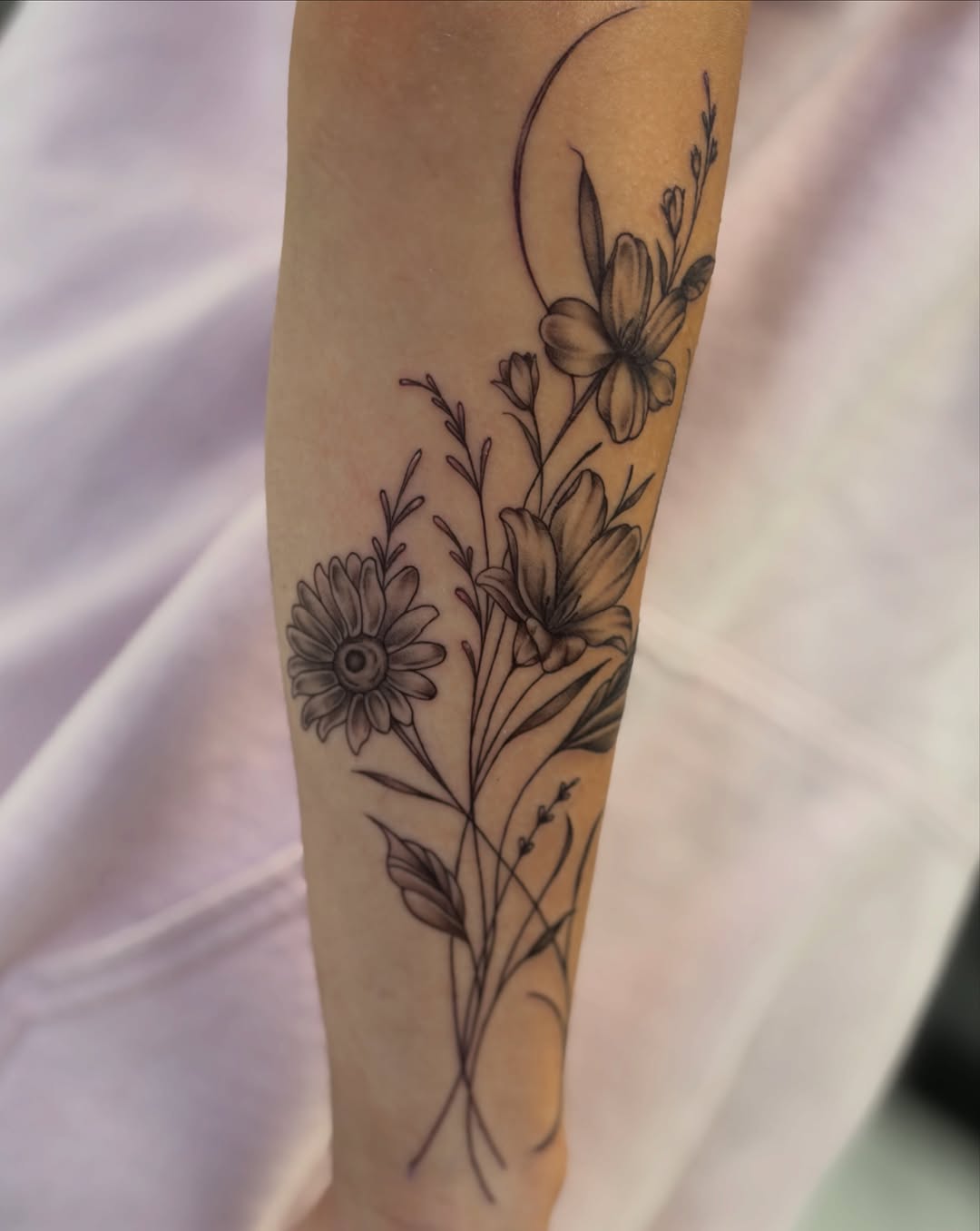 Tattoo by @dahl_house_art — fine_line, black_and_grey