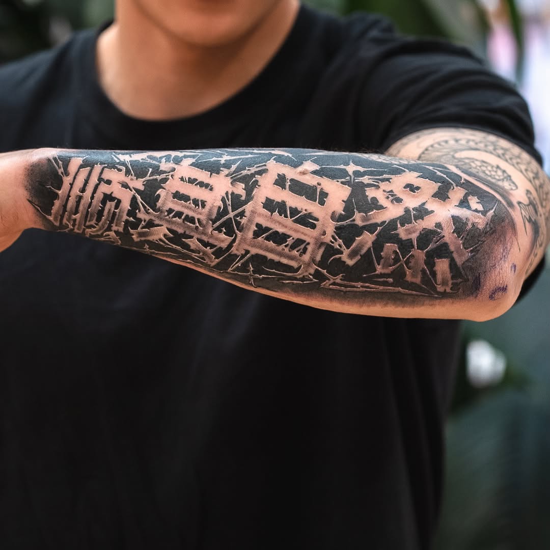 Tattoo by @james_seventhson — blackwork, illustrative
