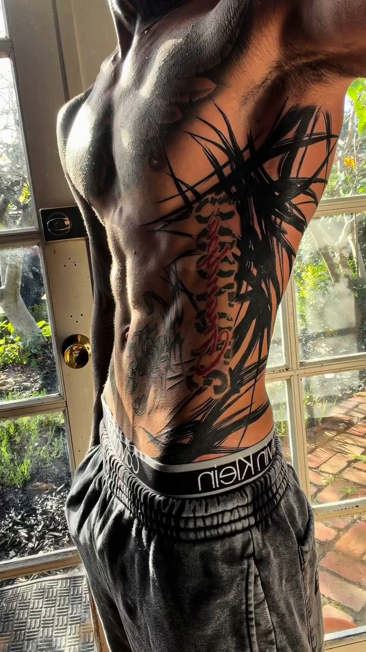 Tattoo by @tattoosbyj0sh — blackwork, illustrative
