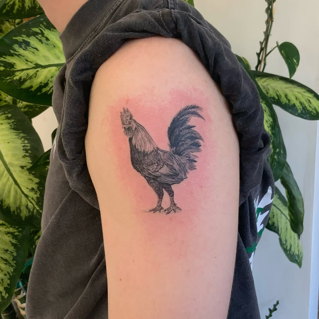 Tattoo by @tattoosbyric — black_and_grey, realism