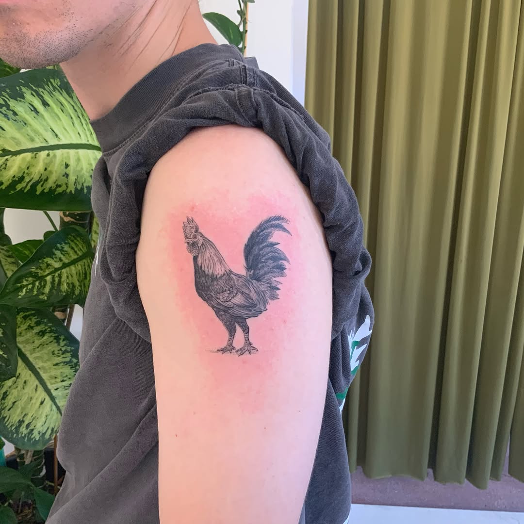 Tattoo by @tattoosbyric — black_and_grey