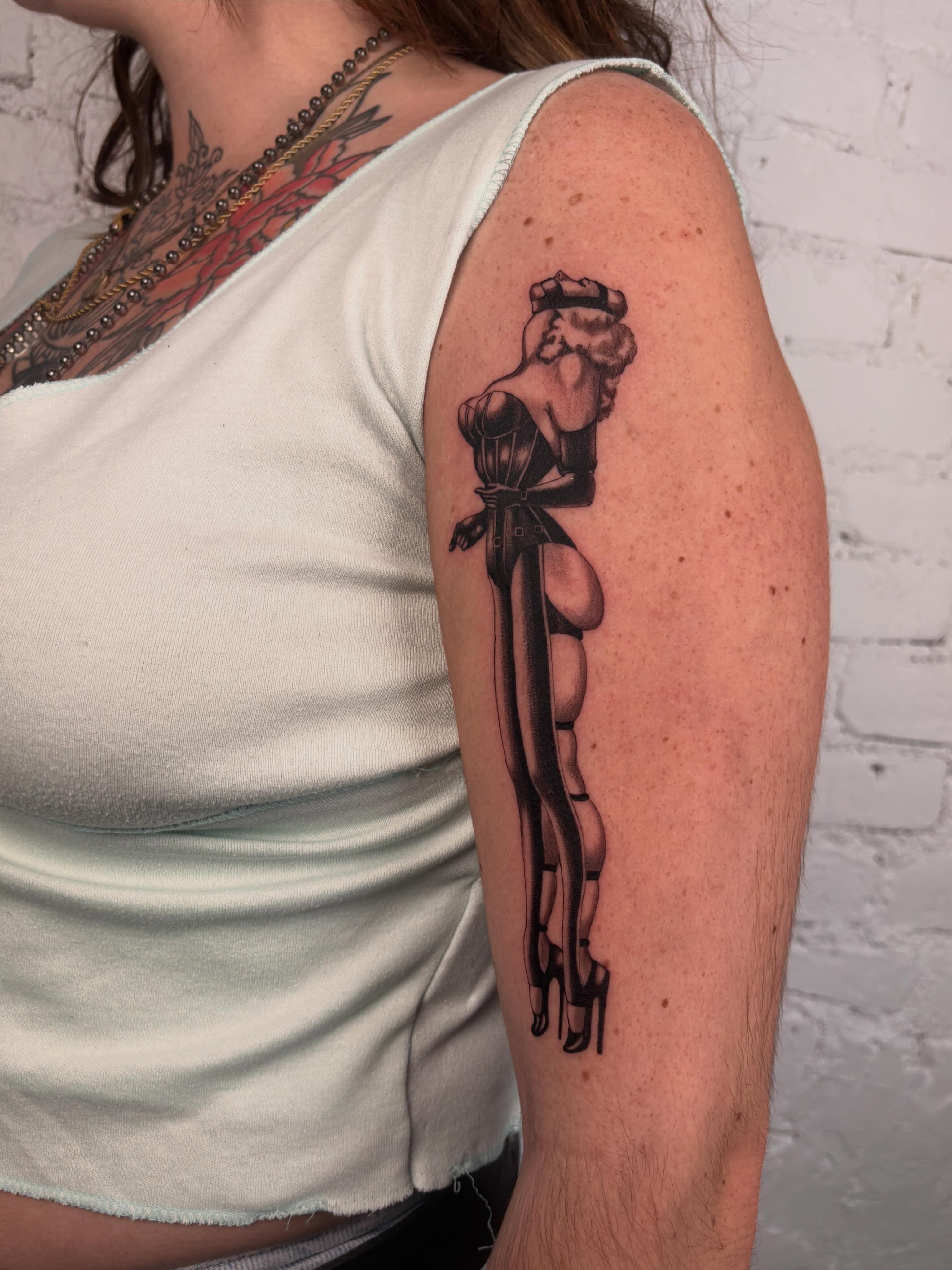 Tattoo by @uuptempo — realism, black_and_grey