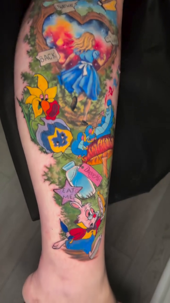 Tattoo by @kelseytattoos — illustrative, new_school