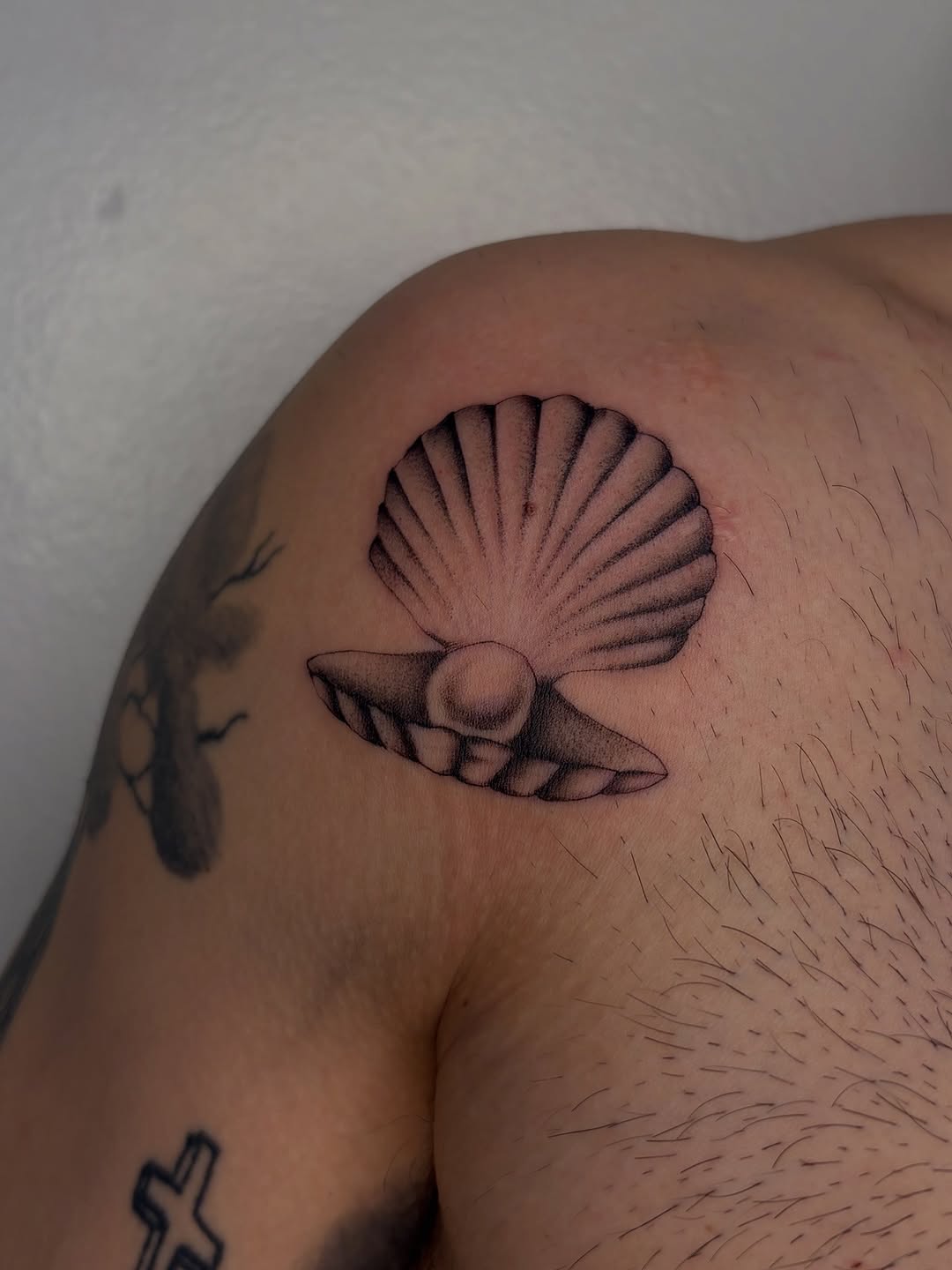 Tattoo by @marticia.tats — black_and_grey, illustrative