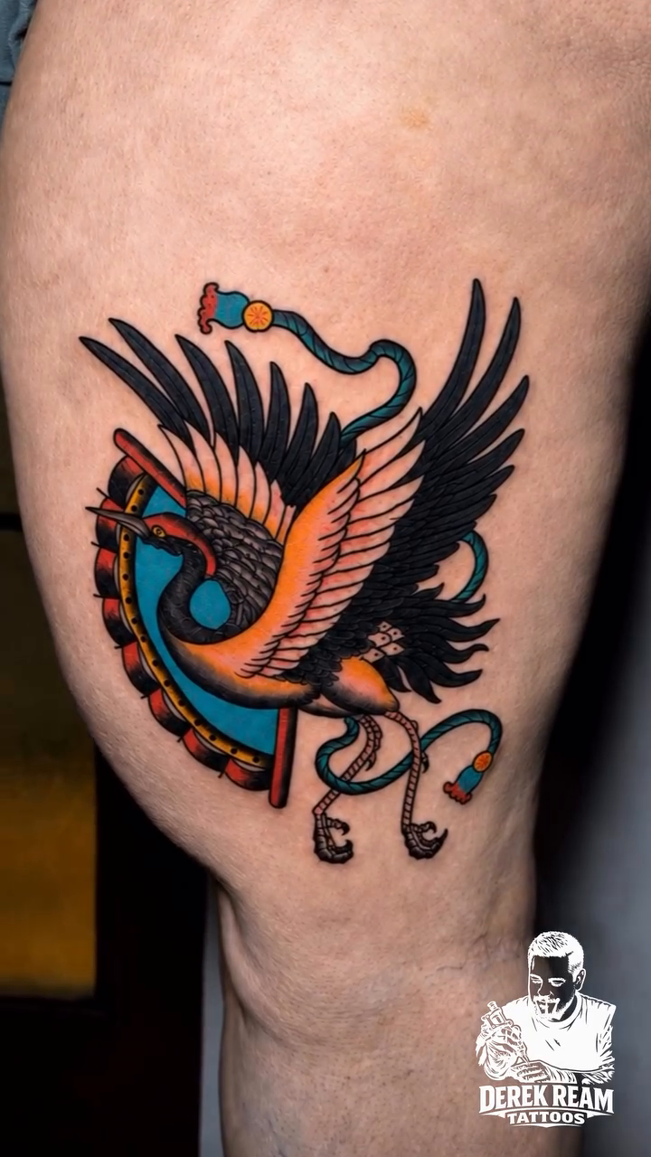 Tattoo by @derekream.tattoos — american_traditional, illustrative