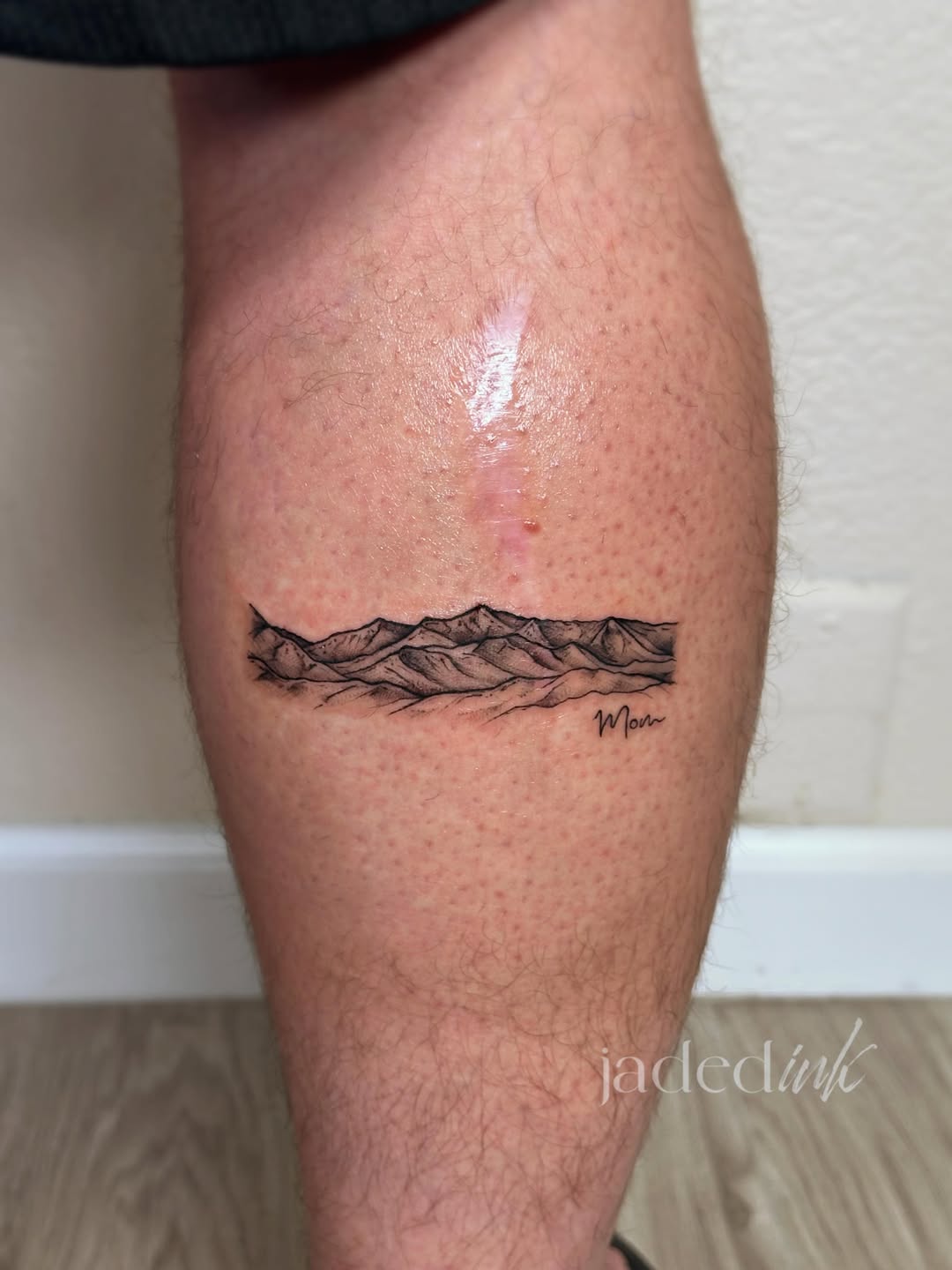 Tattoo by @jaded__ink β fine_line, black_and_grey