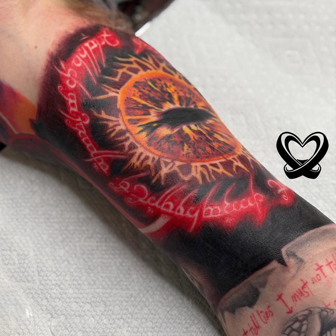 Tattoo by @deussayink — realism, lettering_script