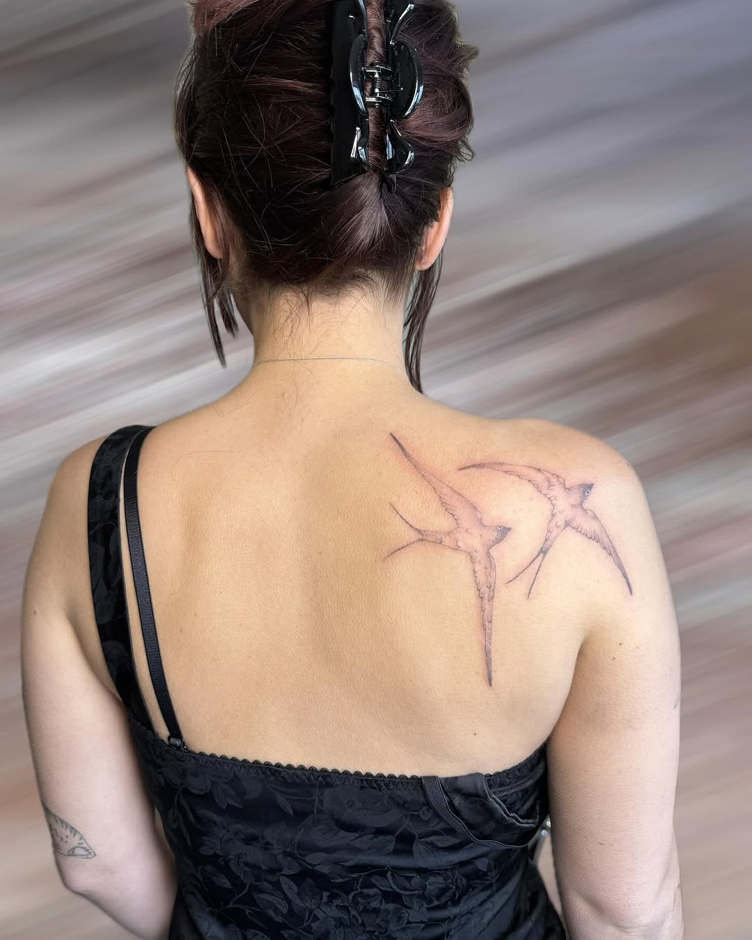 Tattoo by @peachykeentat — fine_line, illustrative