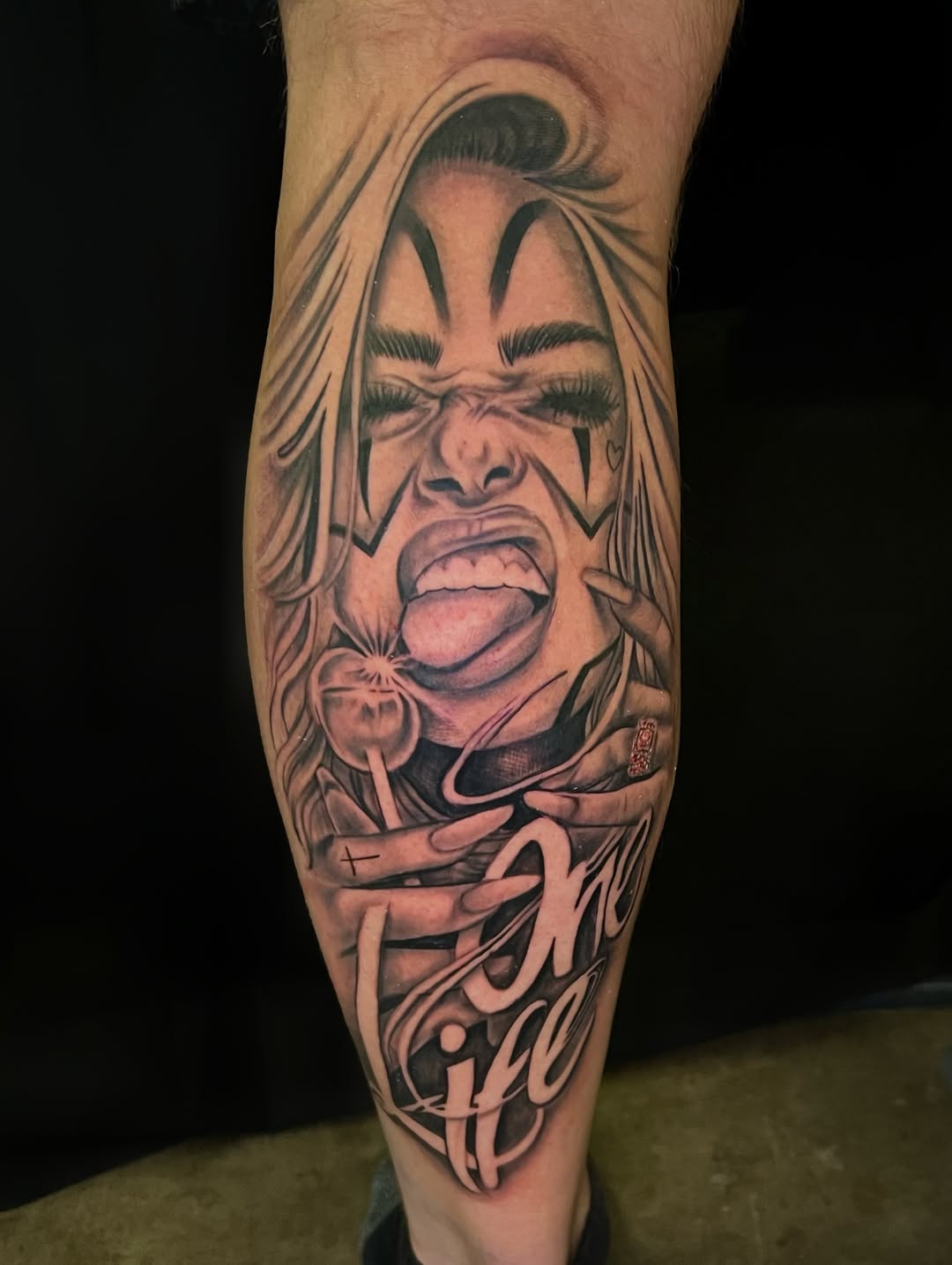 Tattoo by @xxreigh β chicano, lettering_script