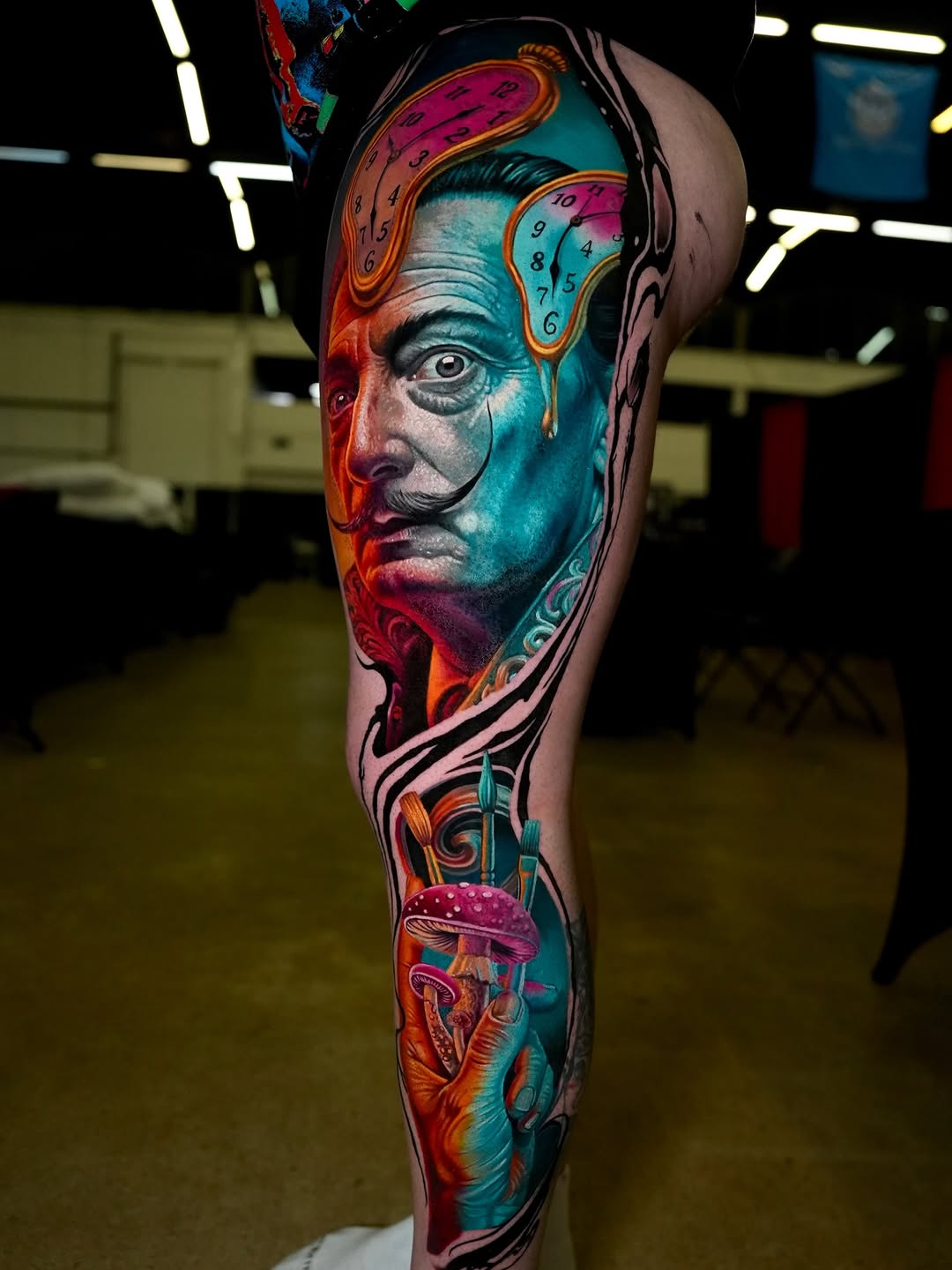 Tattoo by @alexeitattoohouston — realism, surrealism