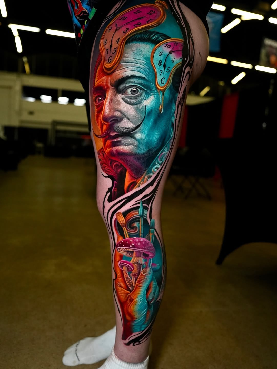 Tattoo by @alexeitattoohouston — realism, surrealism